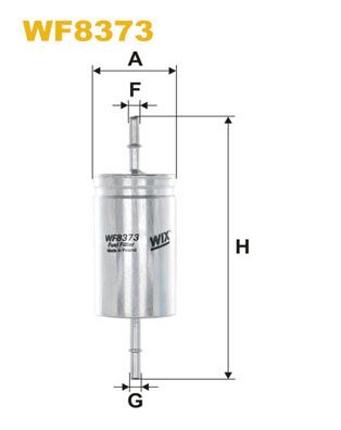 WIX FILTERS Polttoainesuodatin WF8373